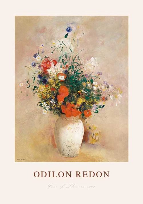 Vase of Flowers - Odilon Redon