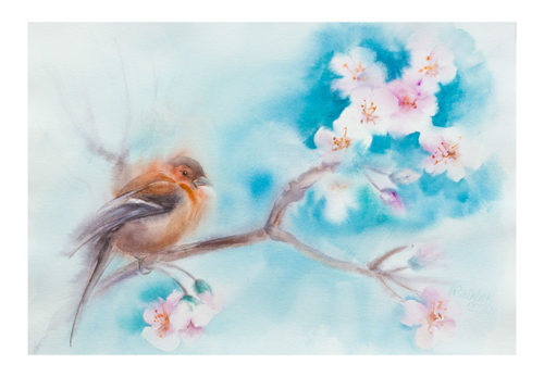 Spring Bird - Natalia Galnbek