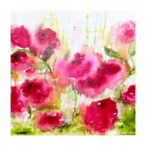Monday Rose - Emma Larsson Art