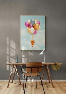 Pizza Balloons - Jonas Loose
