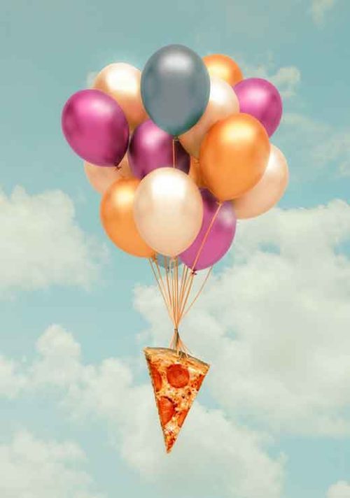 Pizza Balloons - Jonas Loose