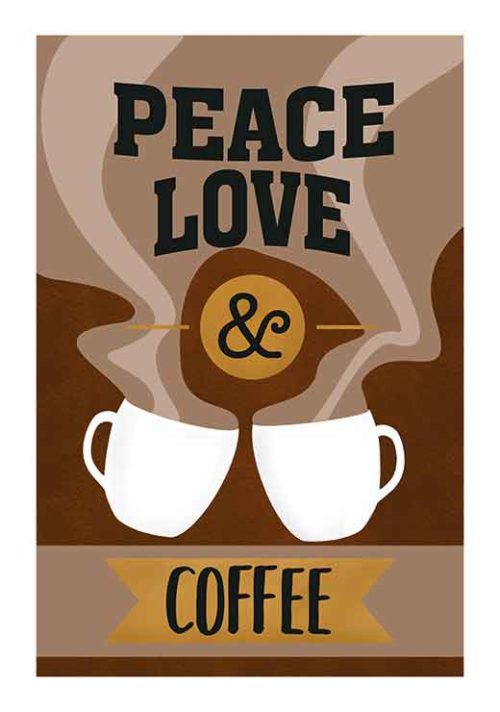 Peace Love Coffee - EMELIEmaria
