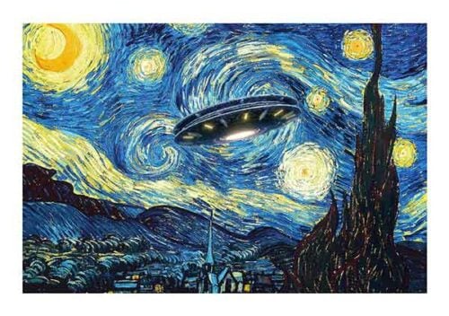 Van Gogh UFO - Tony Rubino