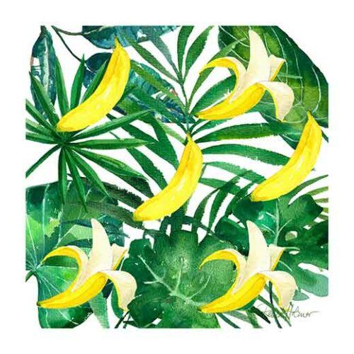 Tropical Bananas - Renate Holzner