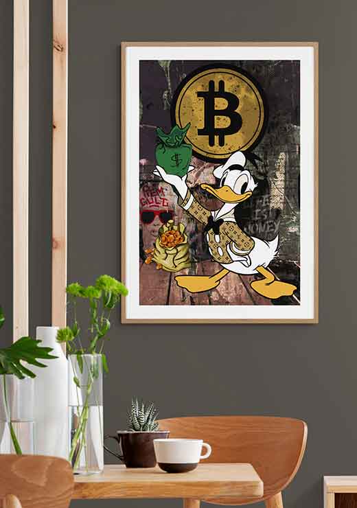 Bitcoin Duck - DreamzyArt