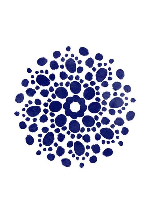 Blue Circles And Dots