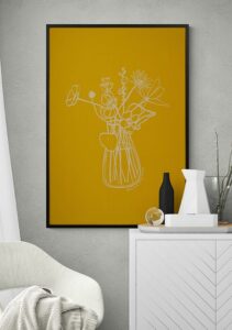 In Bloom Yellow - Sandra Poliakov