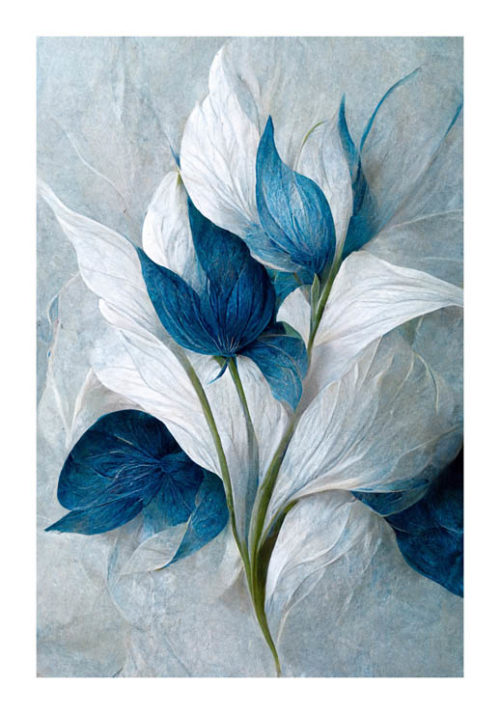Blue Flower 3 - Winnie Møller