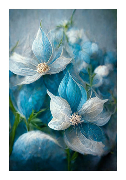 Blue Flower 7 - Winnie Møller