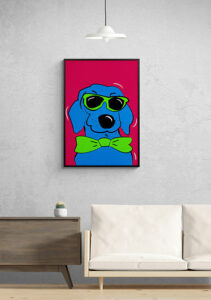 Cool Dog Portrait - Sannel Larson