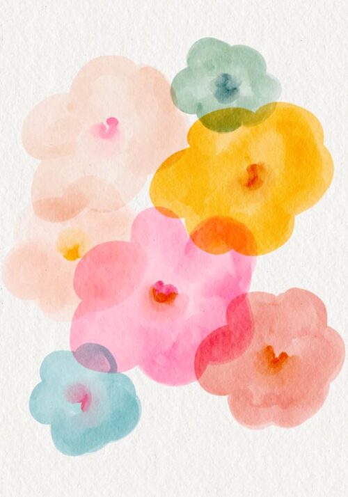 Flower Watercolor - Kartika Paramita