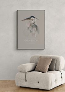 Grey Heron - Gabriella Roberg