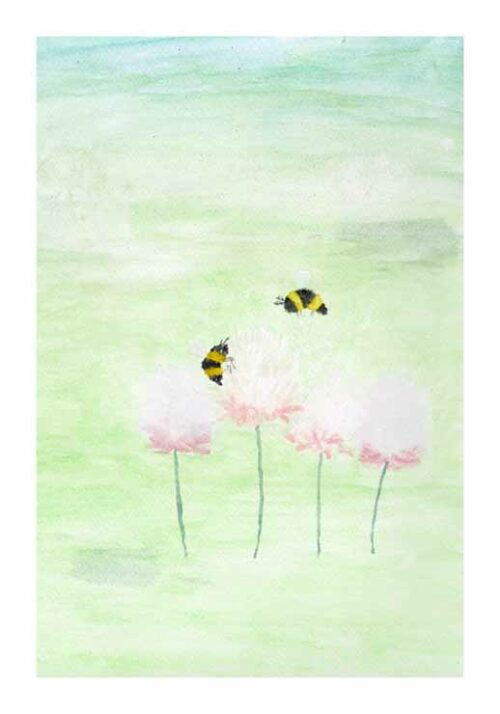 Kløverbier - Lillepensel