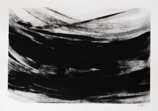 Black Abstract no. 3 - Art by Frida Lifbom