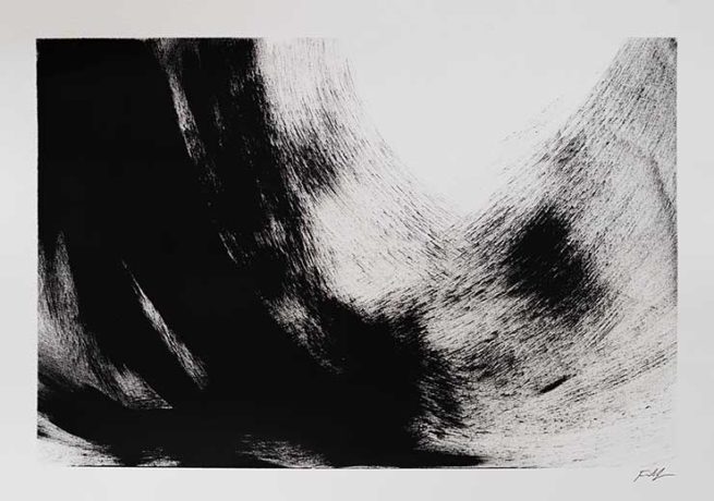Black Abstract no. 1 - Art by Frida Lifbom