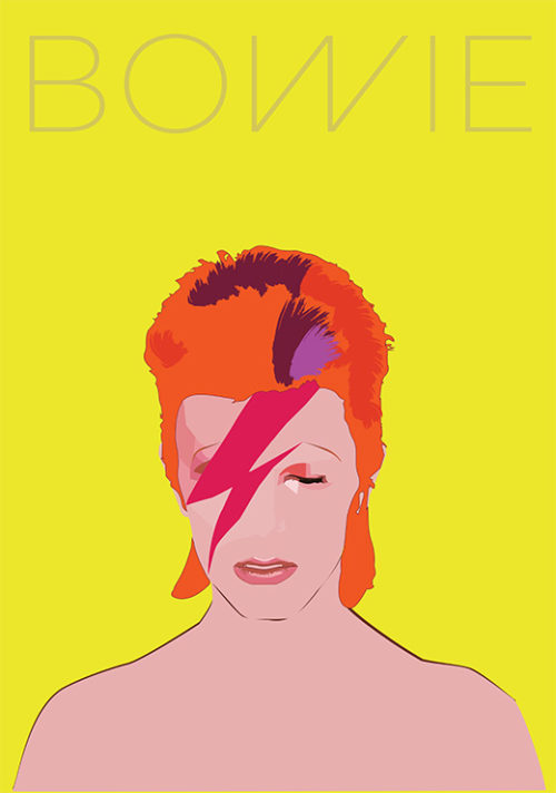 Bowie - Yellow - Dorte Bjørnung