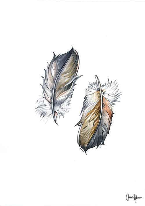 Two Feathers - Cathrine Doreen