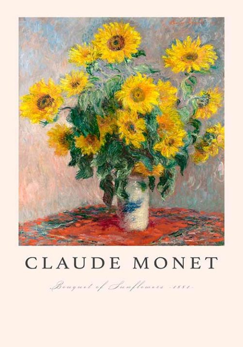 Bouquet of Sunflowers - Claude Monet