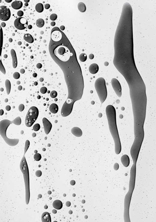 Abstract Color Confetti - Grey Black - Studio Nahili