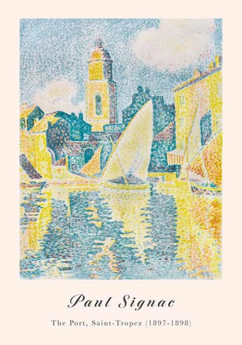 The Port, Saint-Tropez - Paul Signac