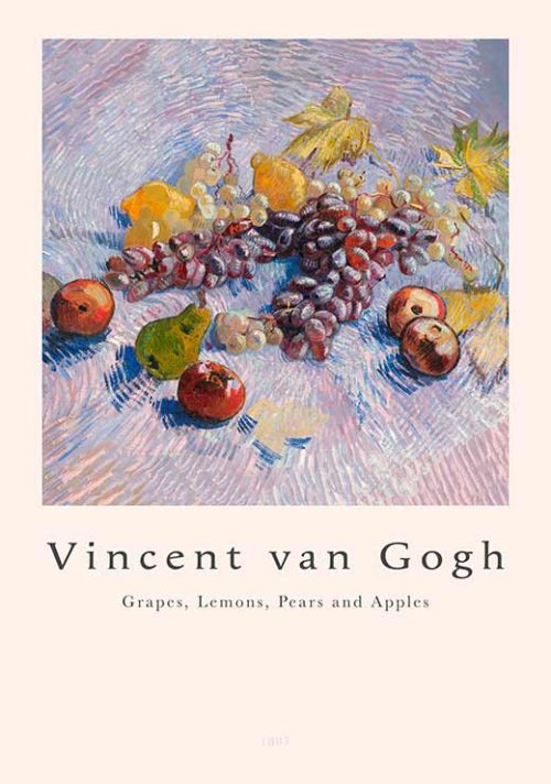 Grapes, Lemons, Pears, and Apples - Vincent Van Gogh